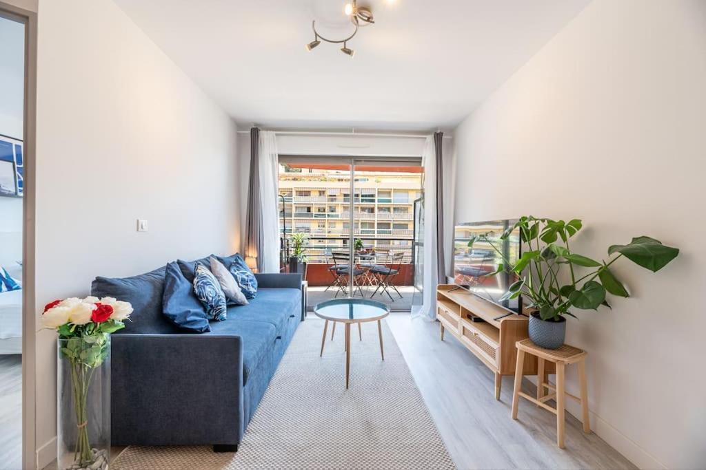 Appartement Cosy Au Centre Ville De Menton Exteriör bild